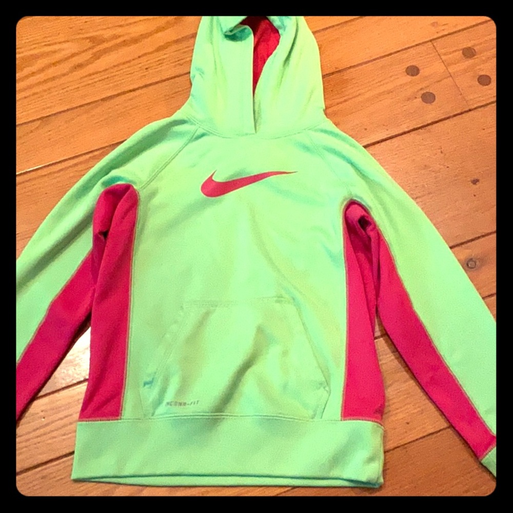 Neon green hoodie